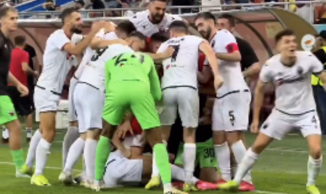 Fitore e madhe  Shkëndija triumfon ndaj Steauas në Bukuresht